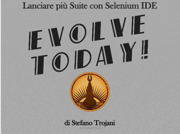 Suite di test automatici in Selenium